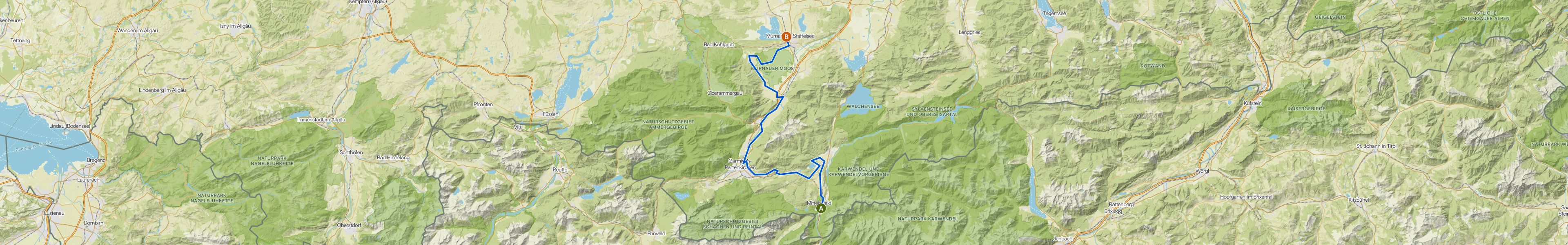 Entlang der höchsten Berge Bayerns – Graveln in der Zugspitz Region ...
